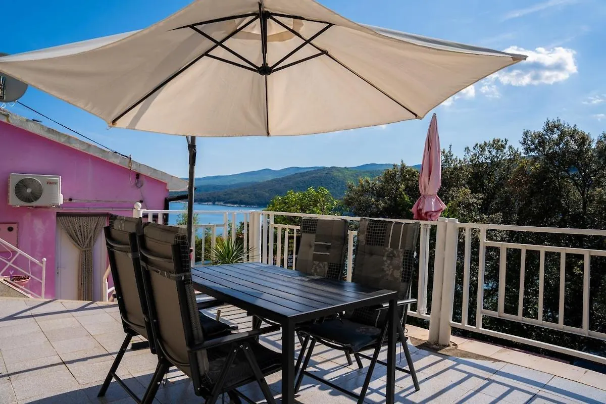 App For 2 Pers With Sea View Near Centar,18 Apartment Rabac